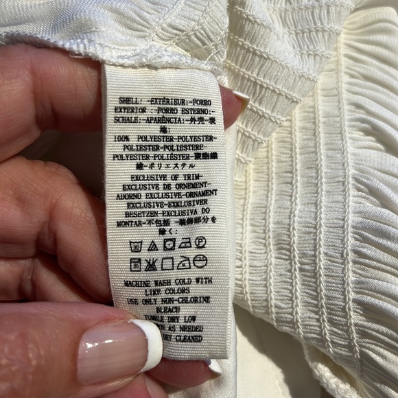 Free People White Blouse - XS - Picture 7 of 11